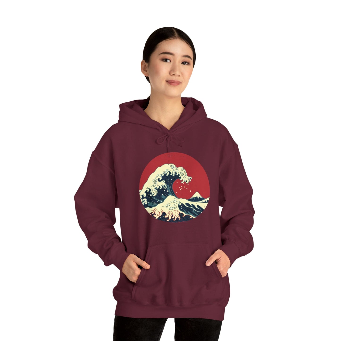 The Great Wave V2 Unisex Hoodie
