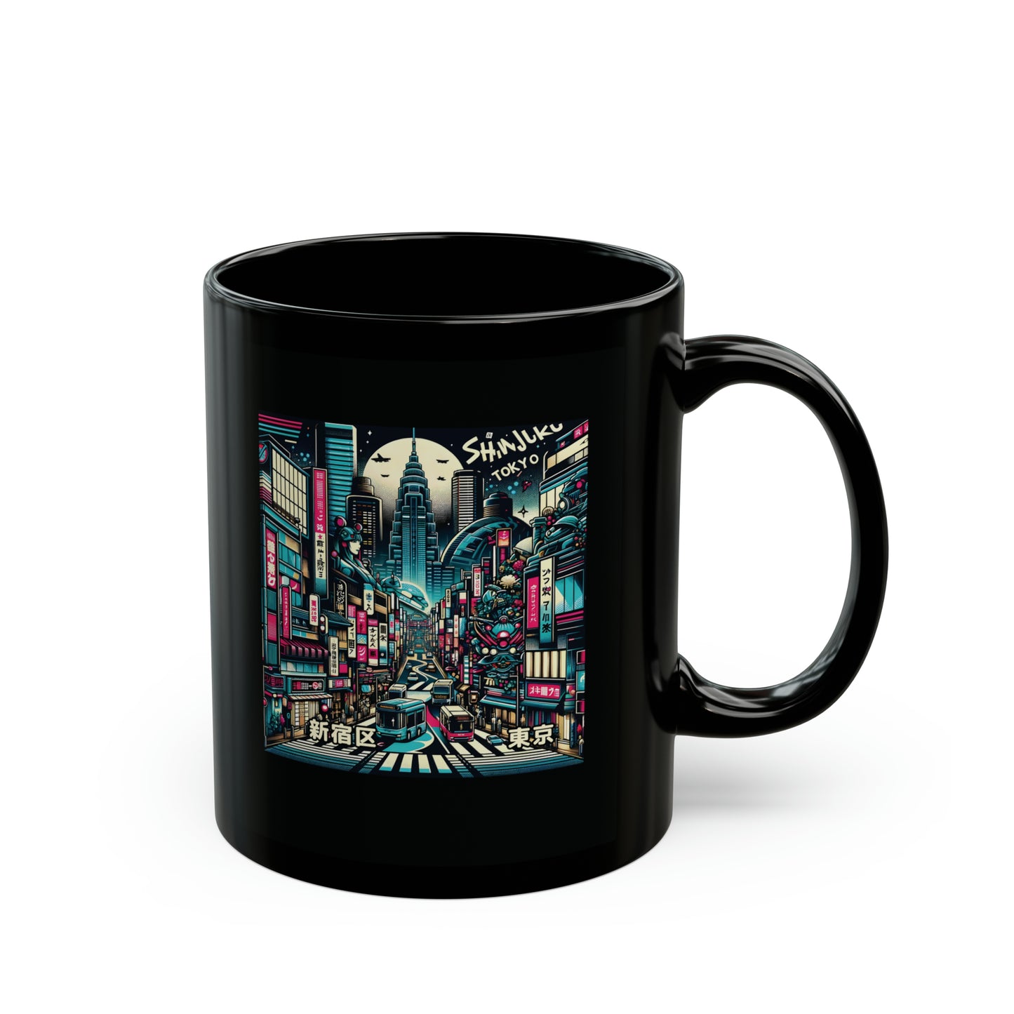 Shinjuku Rush Coffee Mug 11oz
