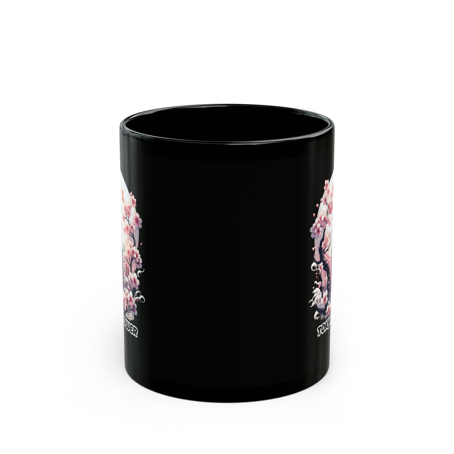 Tokyo Tower Under The Sakura Coffee Mug 11oz