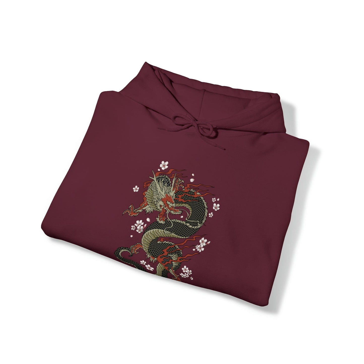 Power Dragon Sakura Unisex Hoodie