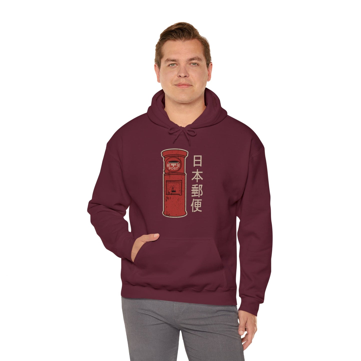 Nostalgic Postbox Unisex Hoodie