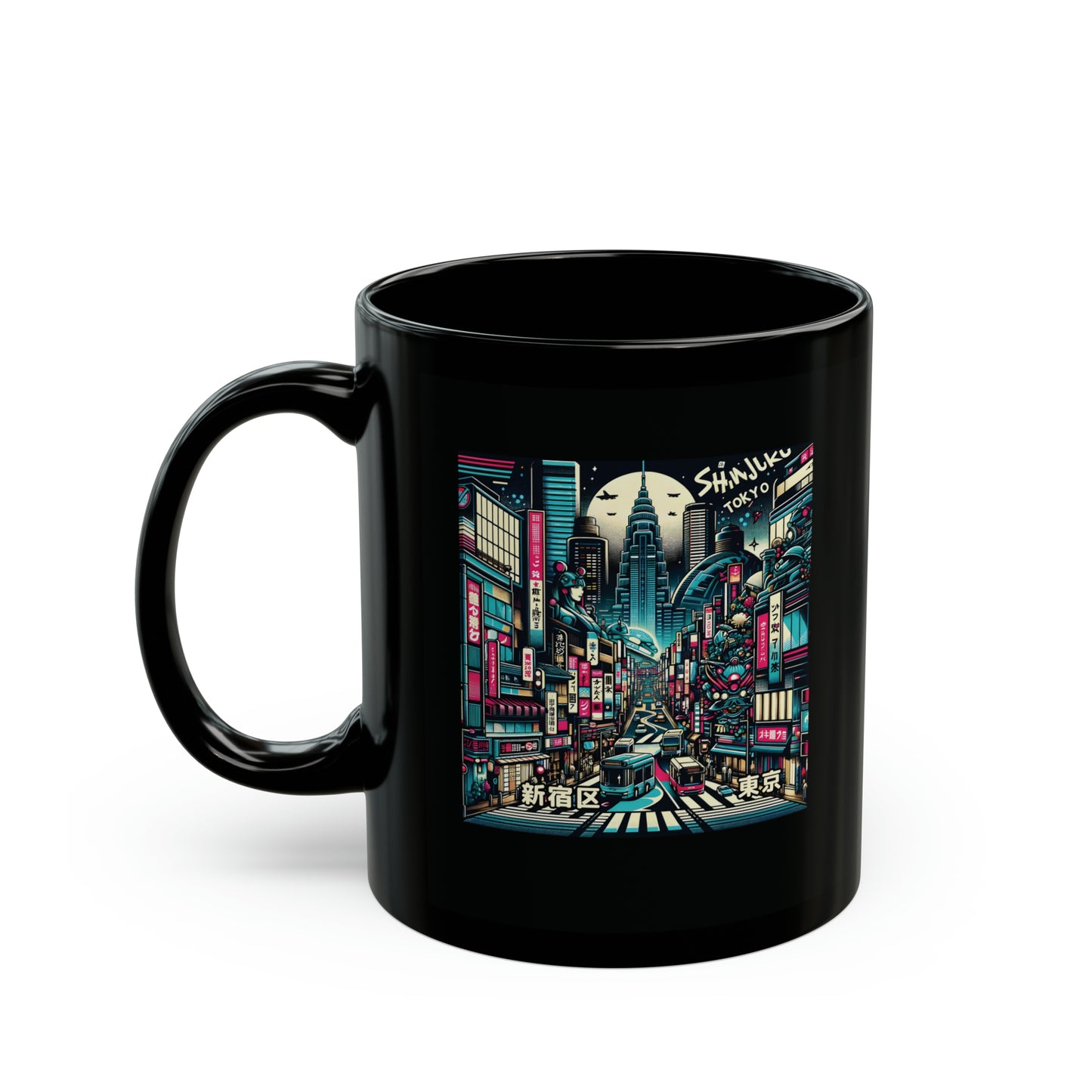 Shinjuku Rush Coffee Mug 11oz