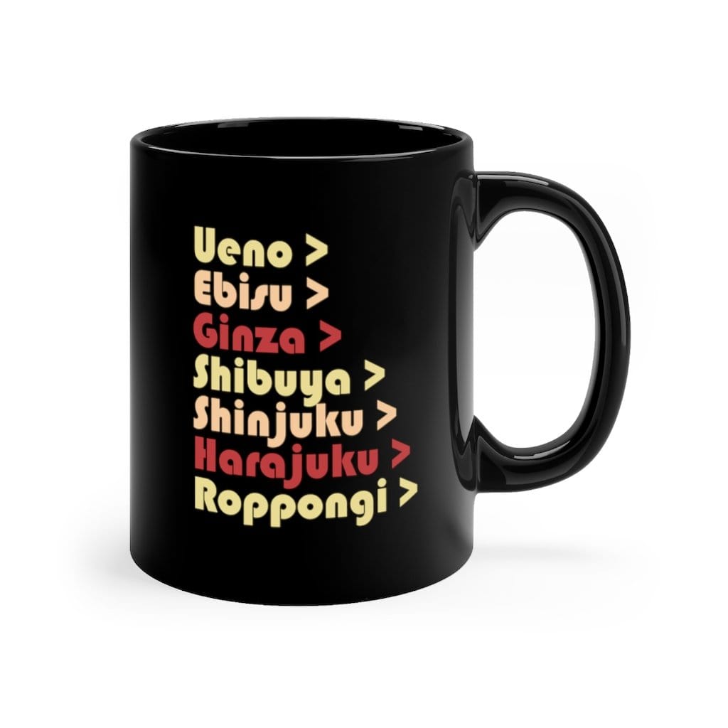 Tokyo Metro Coffee Mug 11oz