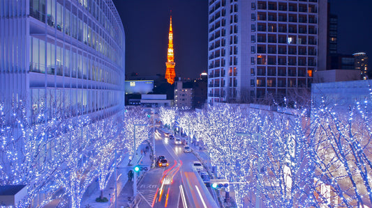 The Famous Illuminations In Tokyo Are On