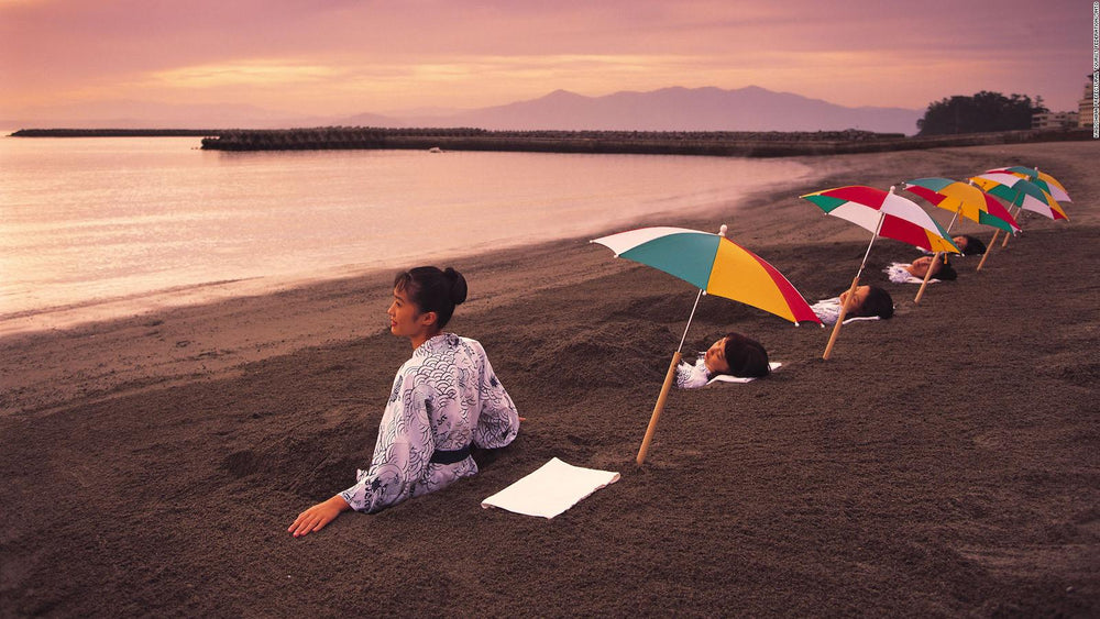 Volcanic Sand Bath?  Now This is Wild!