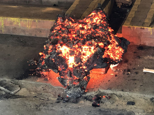 Making Traditional Japanese Steel From Sand!