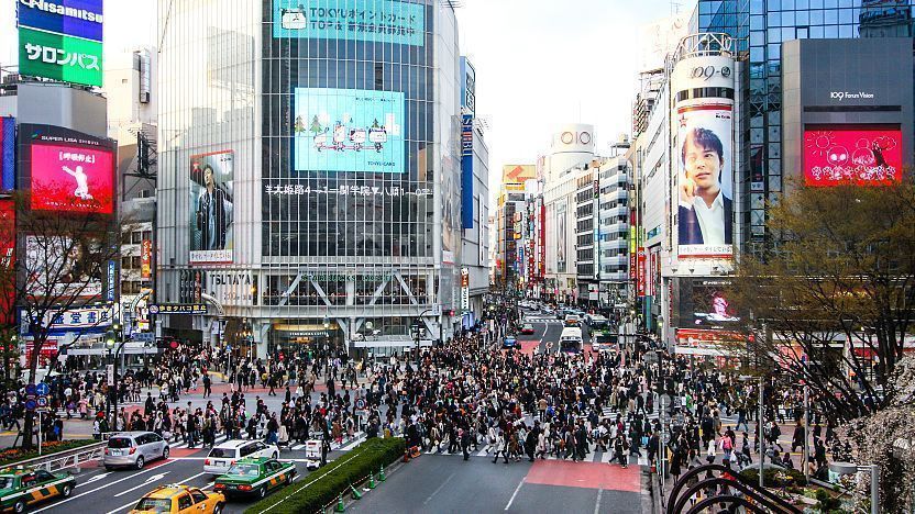 Walking Through Exciting Shibuya In Tokyo!