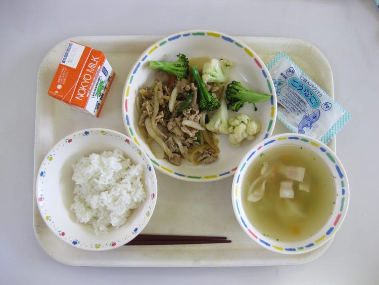 Incredible School Lunches From Japan
