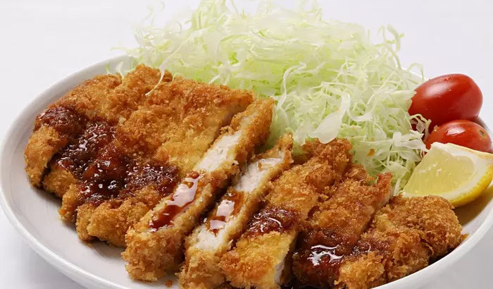 Behind The Counter Of A Local Japanese Fried Tonkatsu Restaurant