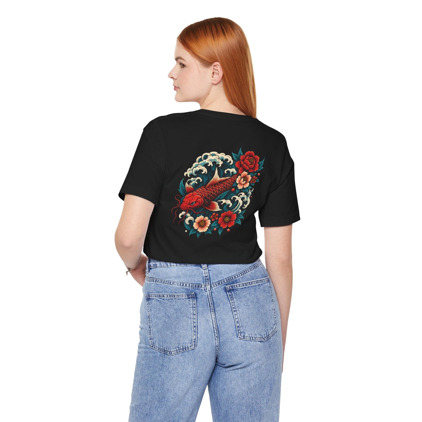 Abundant Koi Unisex Tee (Back Print)