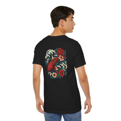 Abundant Koi Unisex Tee (Back Print)
