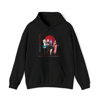 Love Japan Angels Unisex Hoodie