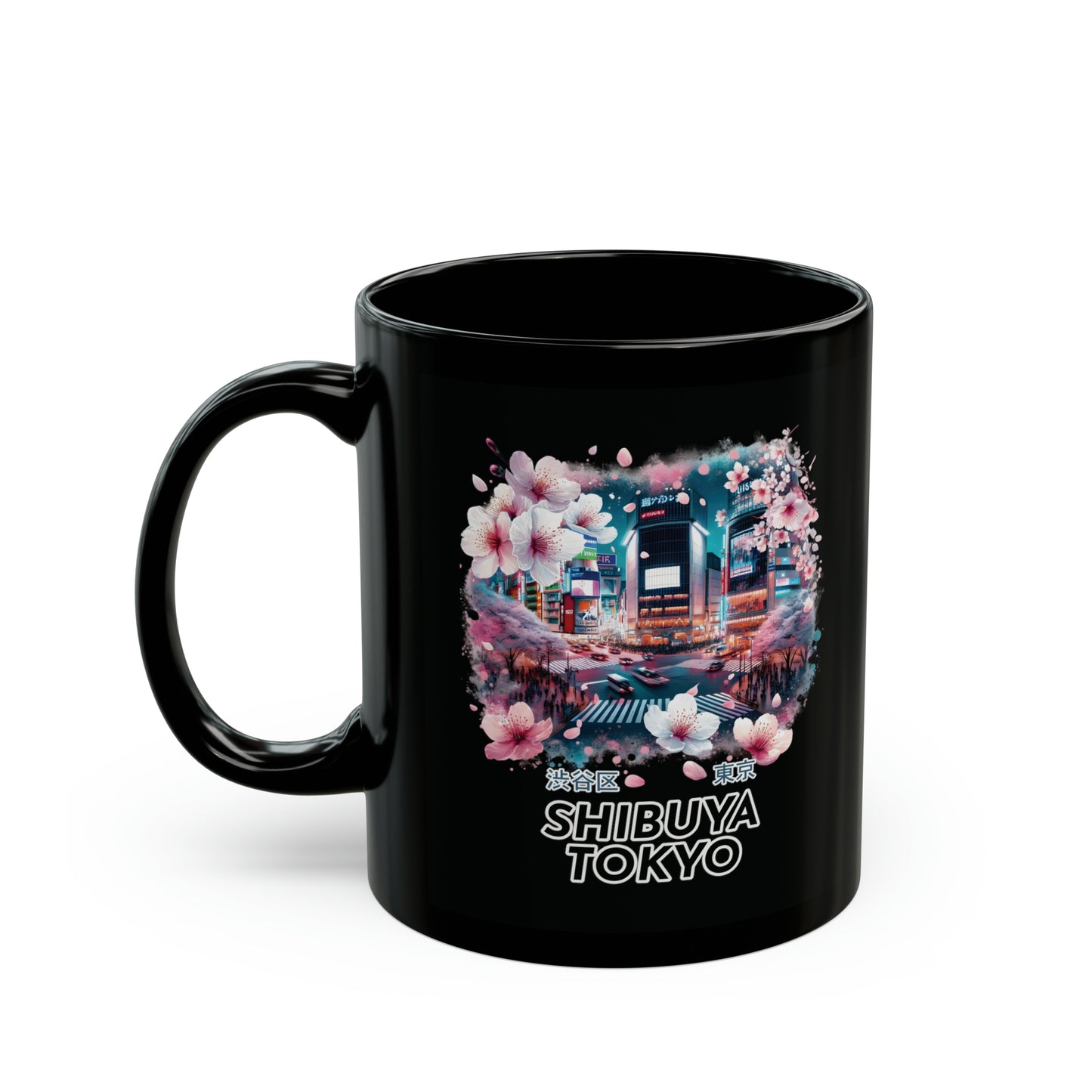 Shibuya Under The Sakura Coffee Mug 11oz