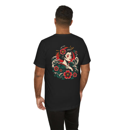 Geisha Elegance Unisex Tee (Back Print)
