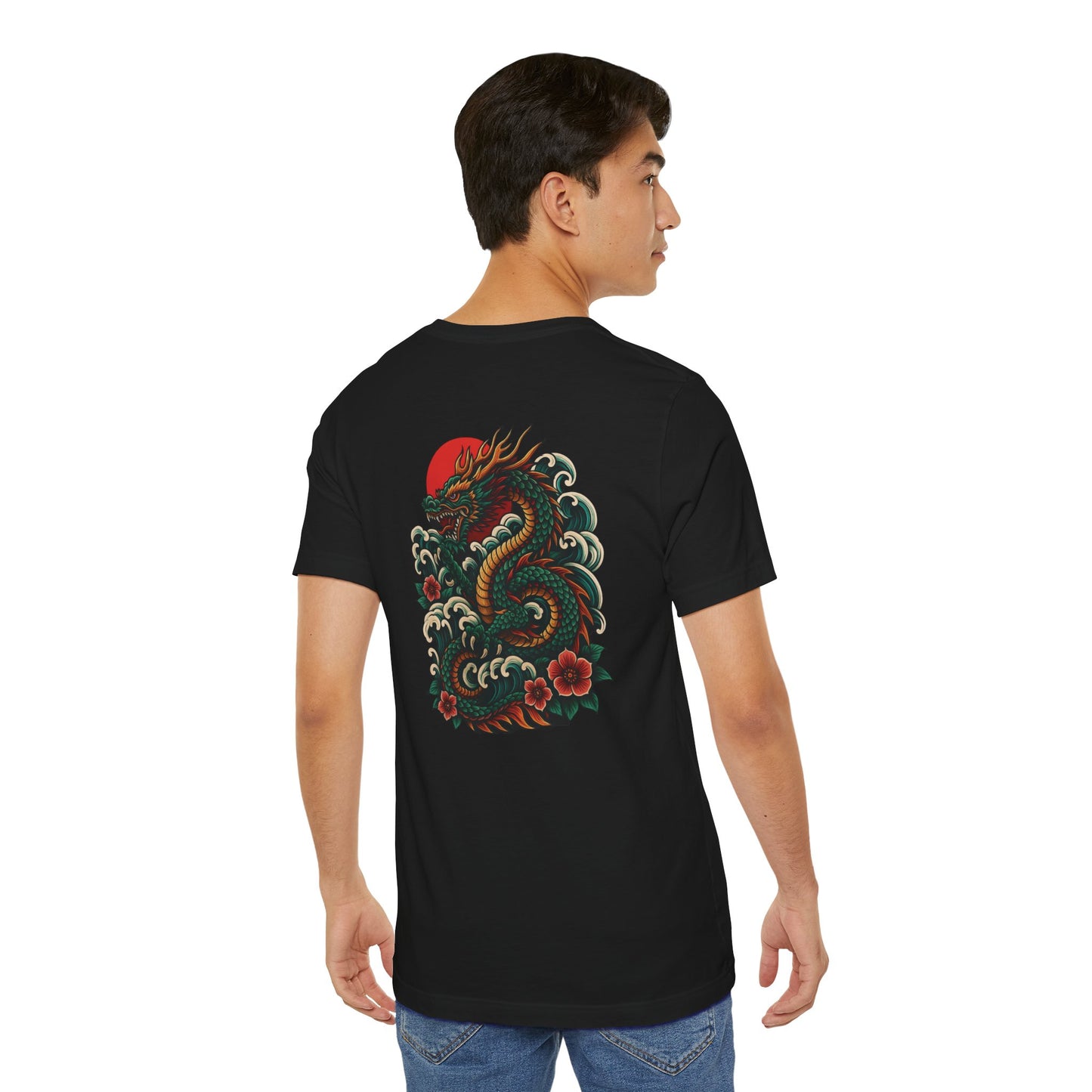 Tokyo Dragon Unisex Tee (Back Print)