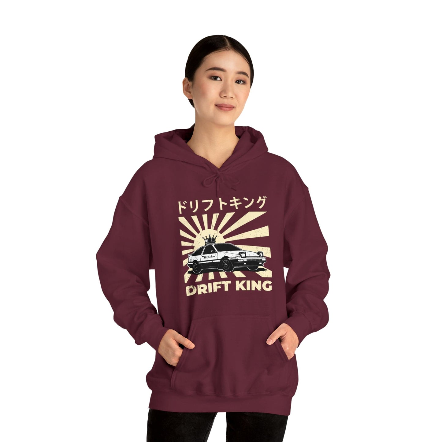 Drift King Unisex Hoodie