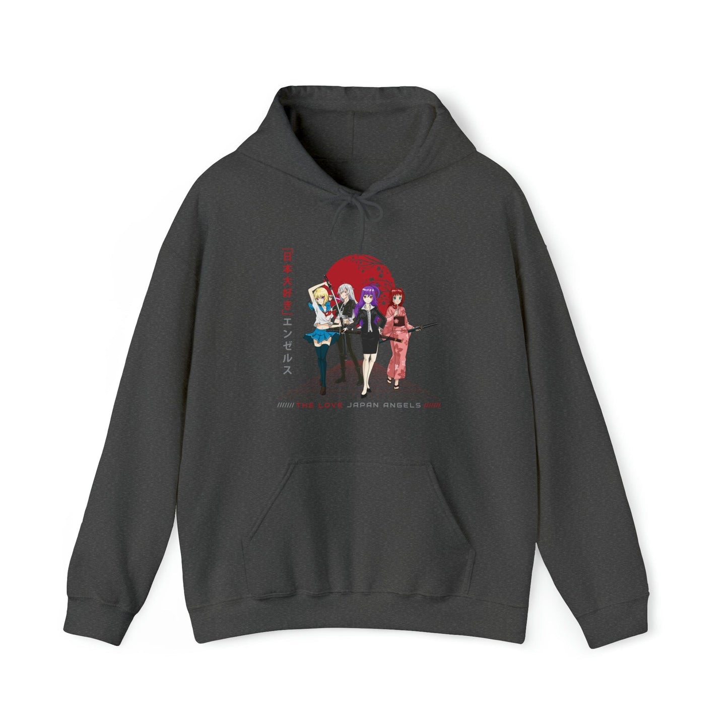 Love Japan Angels Unisex Hoodie