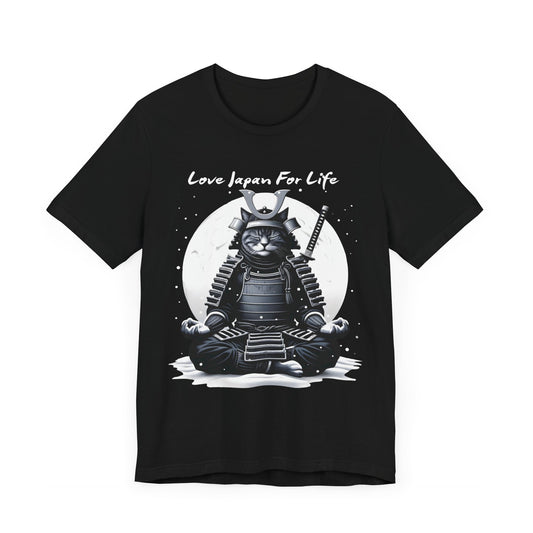 Zen Samurai Cat Unisex Tee