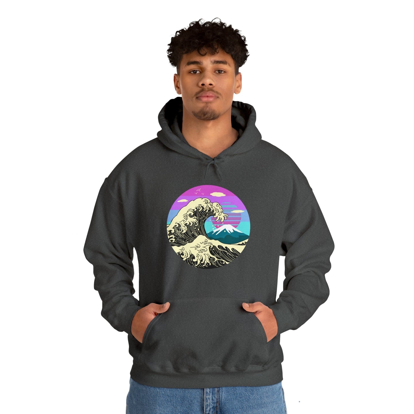 Great Wave Cyberpunk Unisex Hoodie