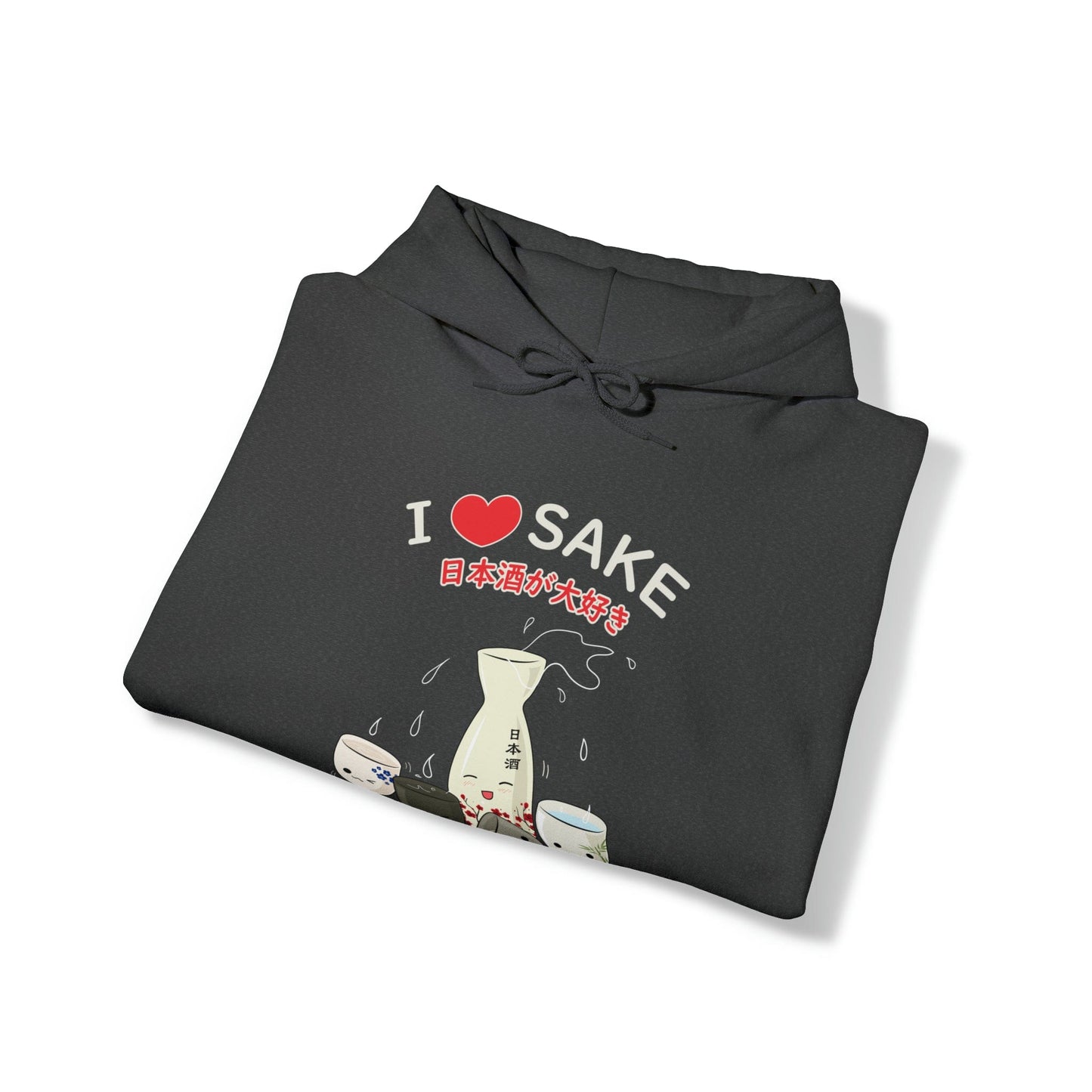 I Love Sake Unisex Hoodie