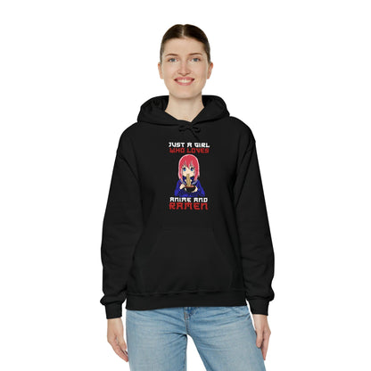 Just A Girl Who Loves Anime And Ramen Unisex Hoodie