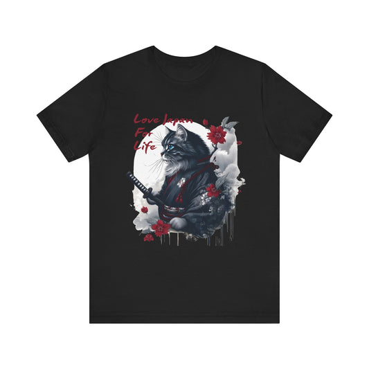 The Legendary Samurai Cat Unisex Tee