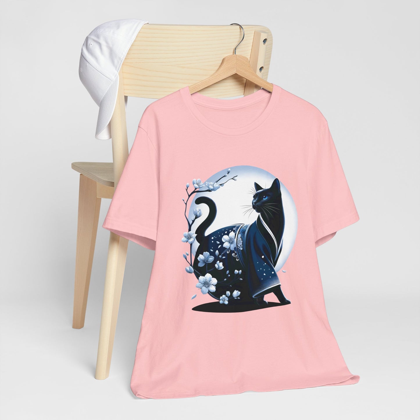 Midnight Sakura Elegance (No Text) Unisex Tee