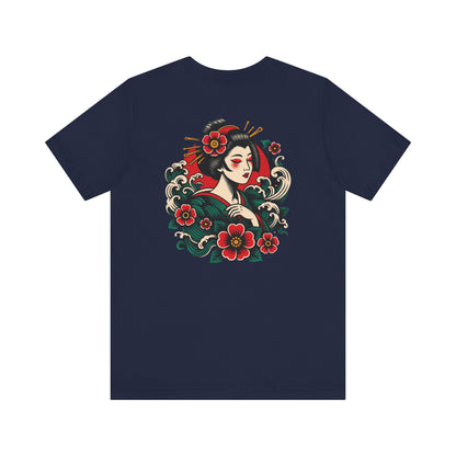 Geisha Elegance Unisex Tee (Back Print)