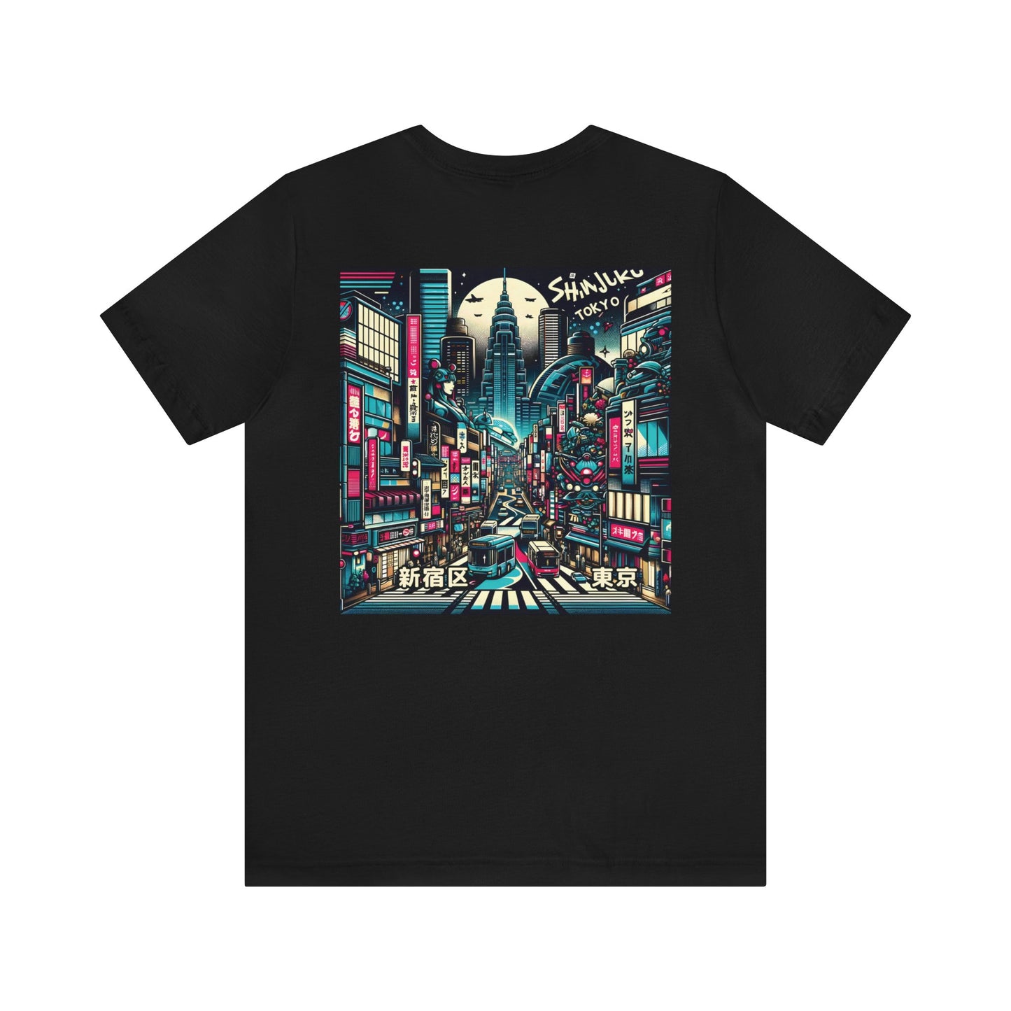 Shinjuku Rush Unisex Tee (Back Print)