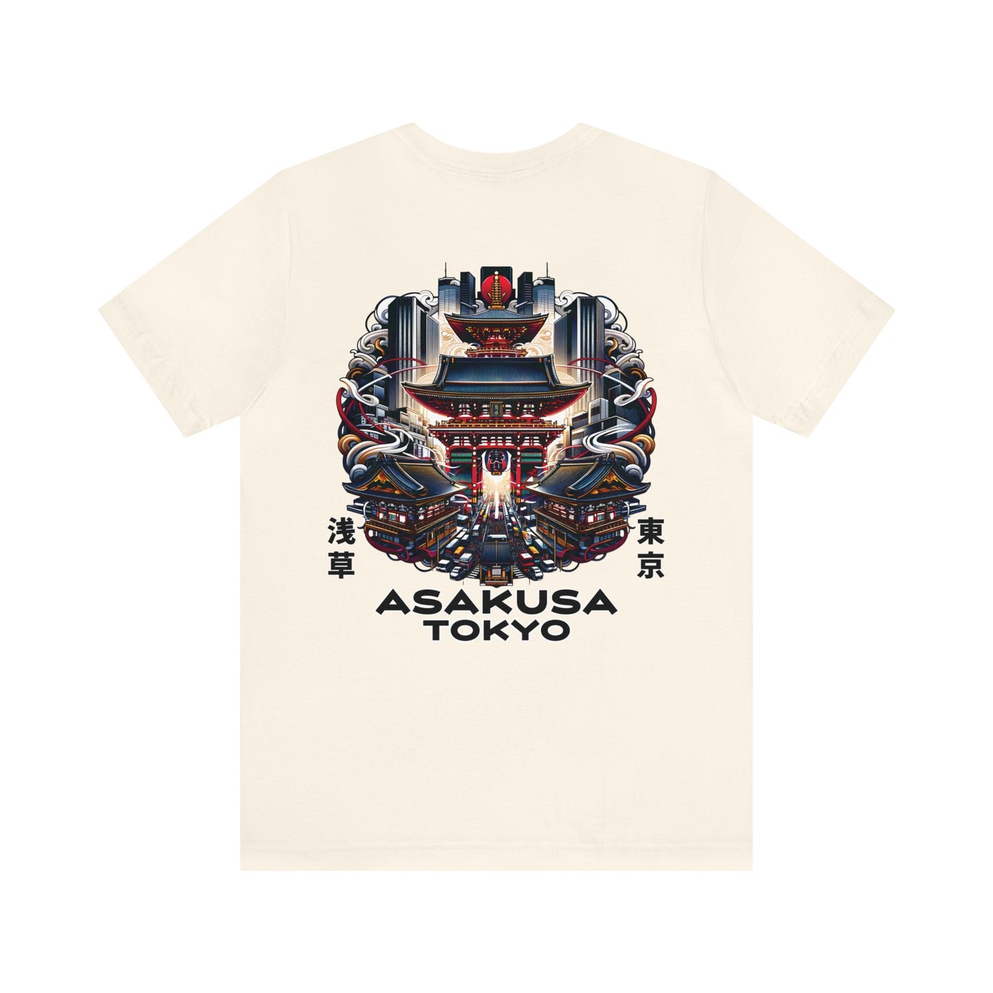 Beautiful Asakusa Unisex Tee (Back Print)