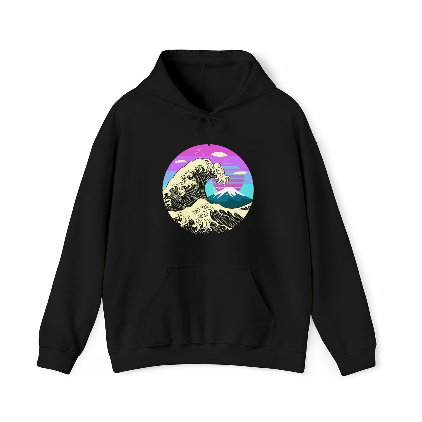 Great Wave Cyberpunk Unisex Hoodie