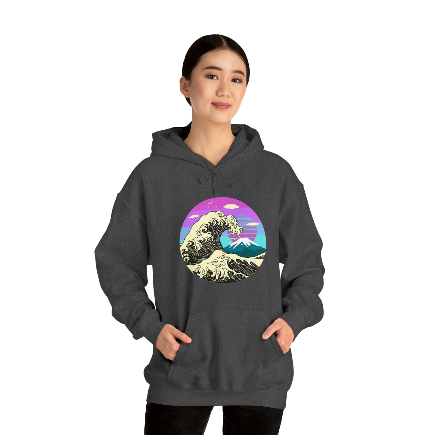 Great Wave Cyberpunk Unisex Hoodie