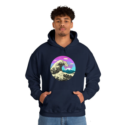 Great Wave Cyberpunk Unisex Hoodie