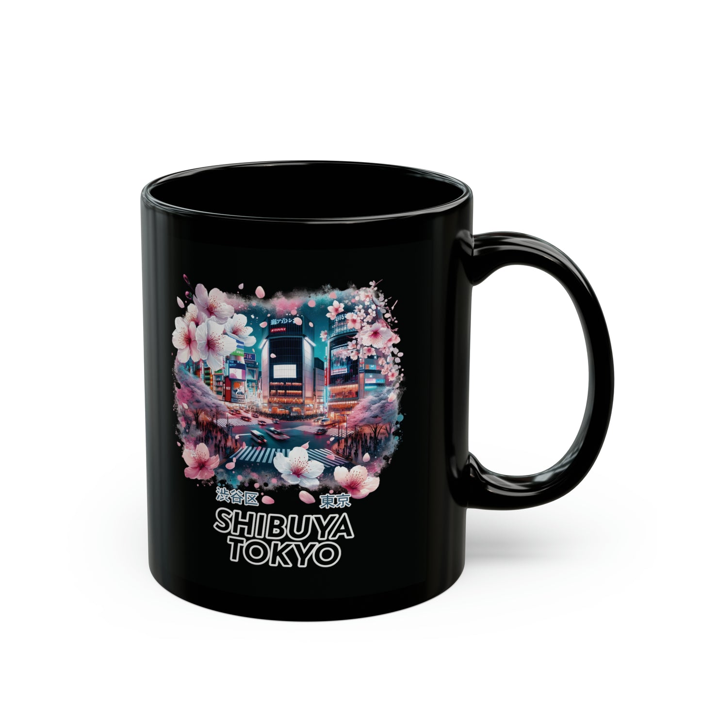 Shibuya Under The Sakura Coffee Mug 11oz