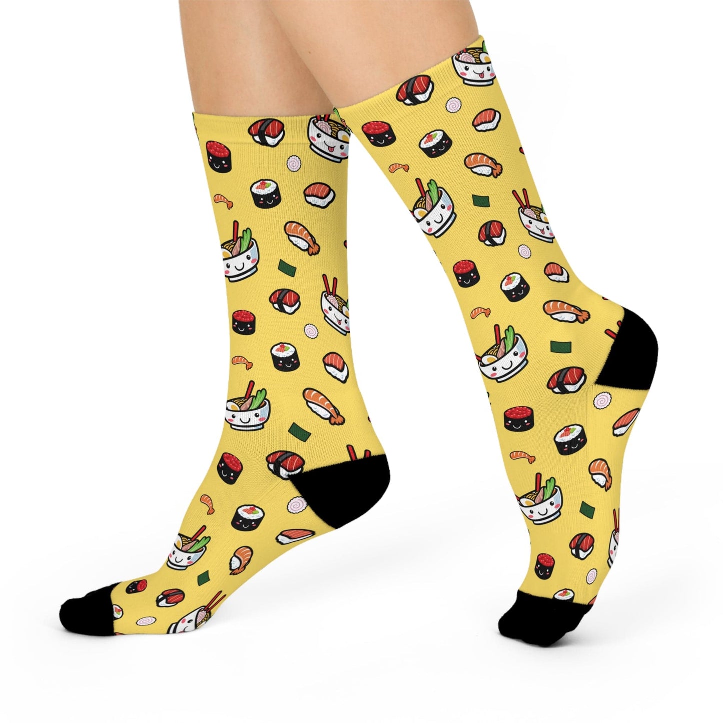 Comfy Kawaii Sushi Ramen Socks