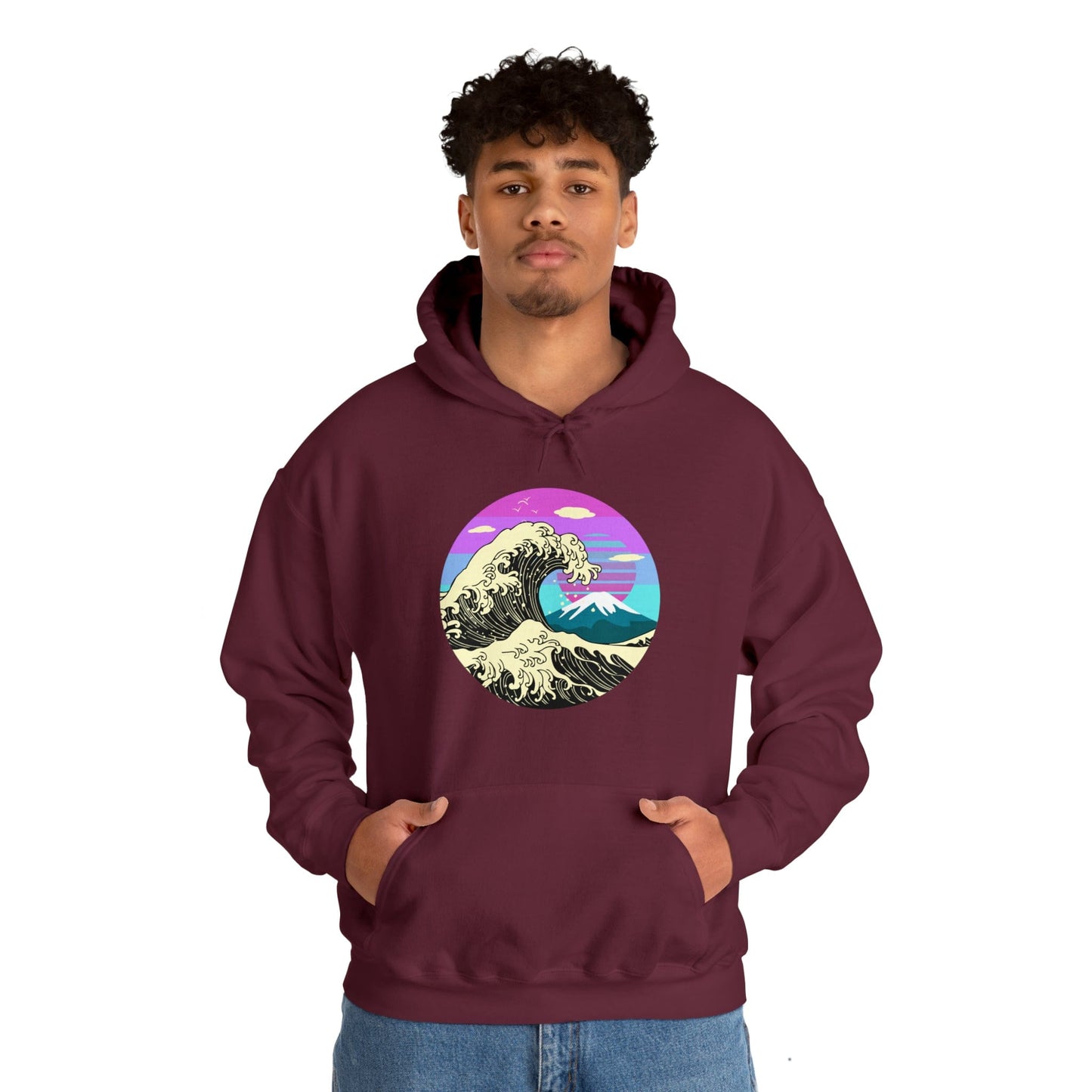 Great Wave Cyberpunk Unisex Hoodie