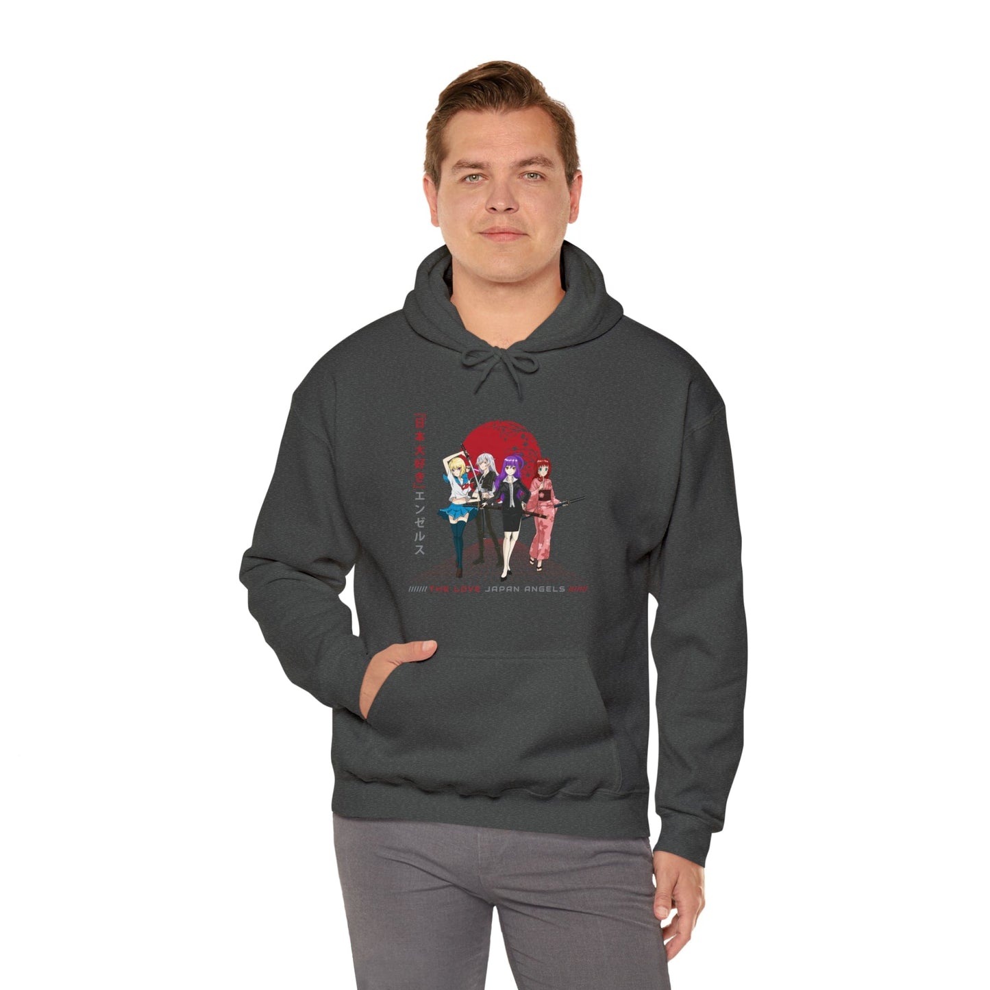 Love Japan Angels Unisex Hoodie