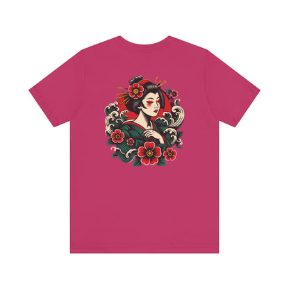 Geisha Elegance Unisex Tee (Back Print)