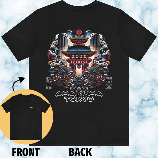 Beautiful Asakusa Unisex Tee (Back Print)