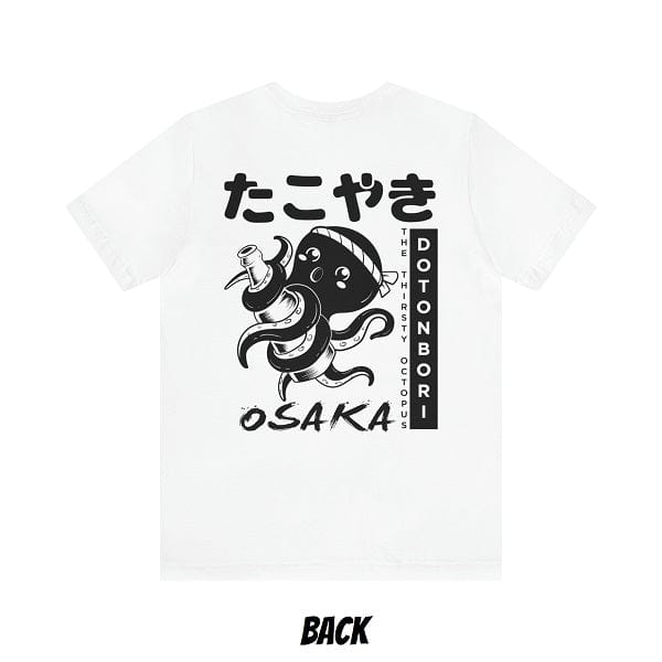 Drunken Octopus Unisex Tee (Back Print)