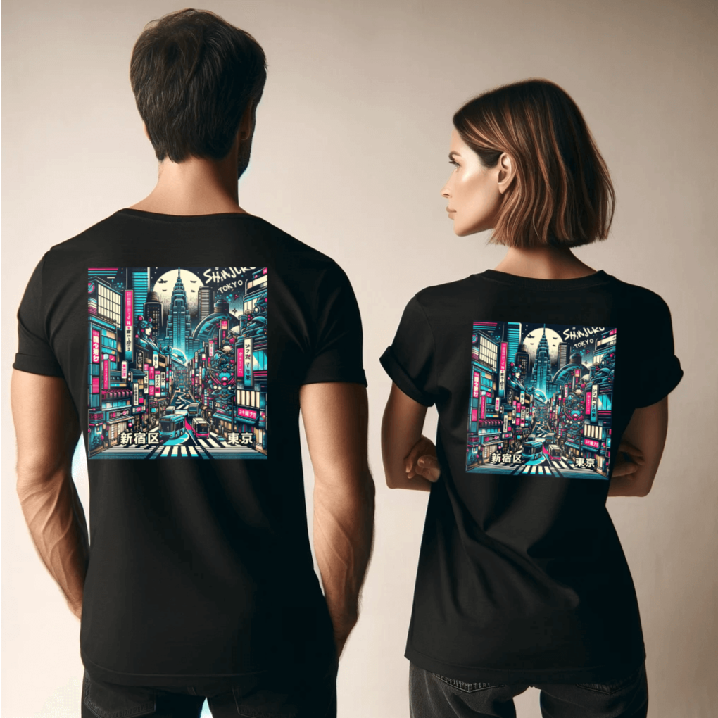 Shinjuku Rush Unisex Tee (Back Print)