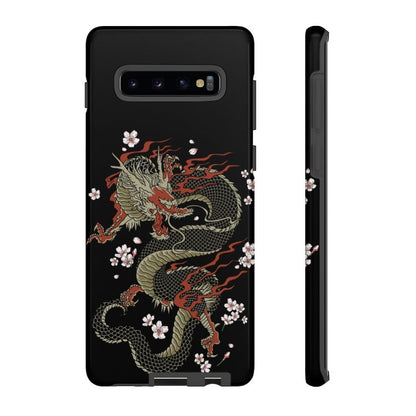 Power Dragon Sakura Impact Resist Phone Case