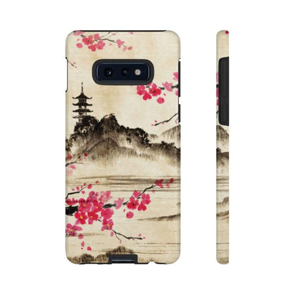 Sakura Classical Lake Impact Resist Phone Case