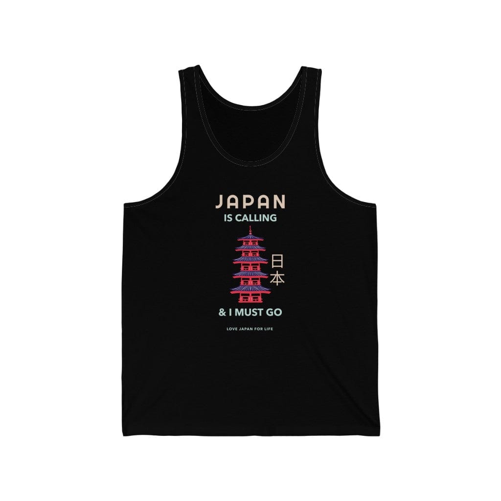 Japan Is Calling And I Must Go - V4 Unisex Tank