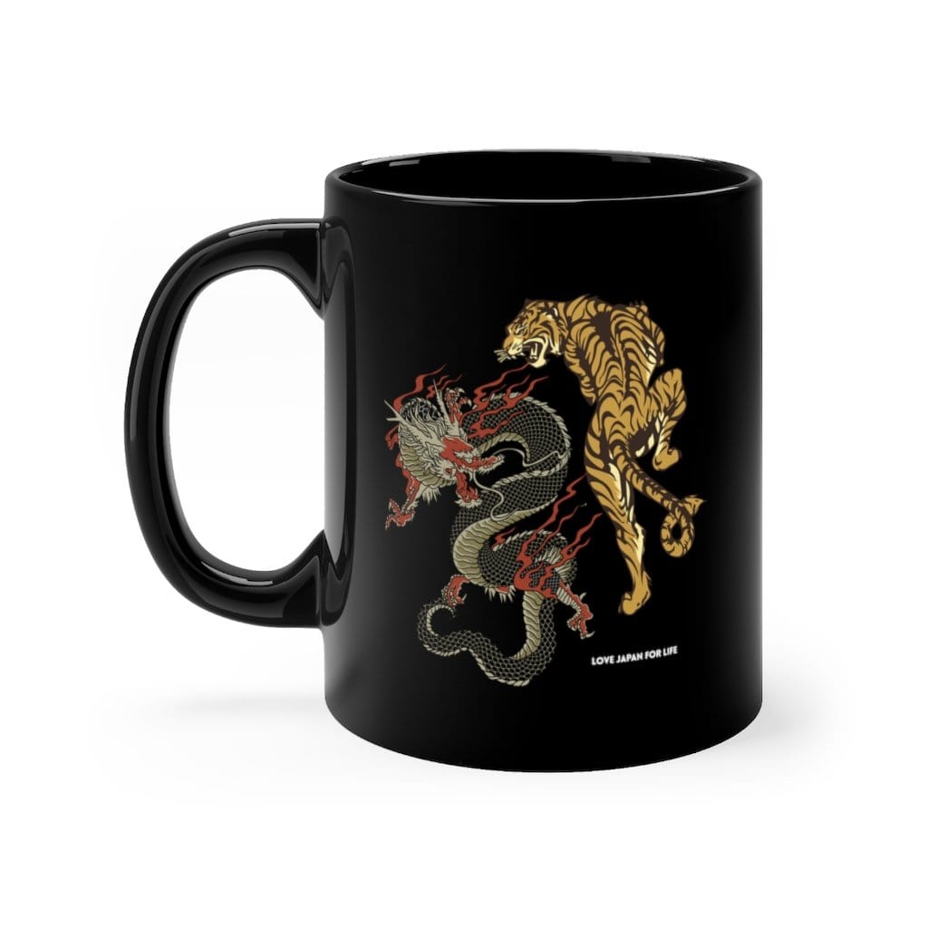 Dragon VS Tiger Coffee Mug 11oz