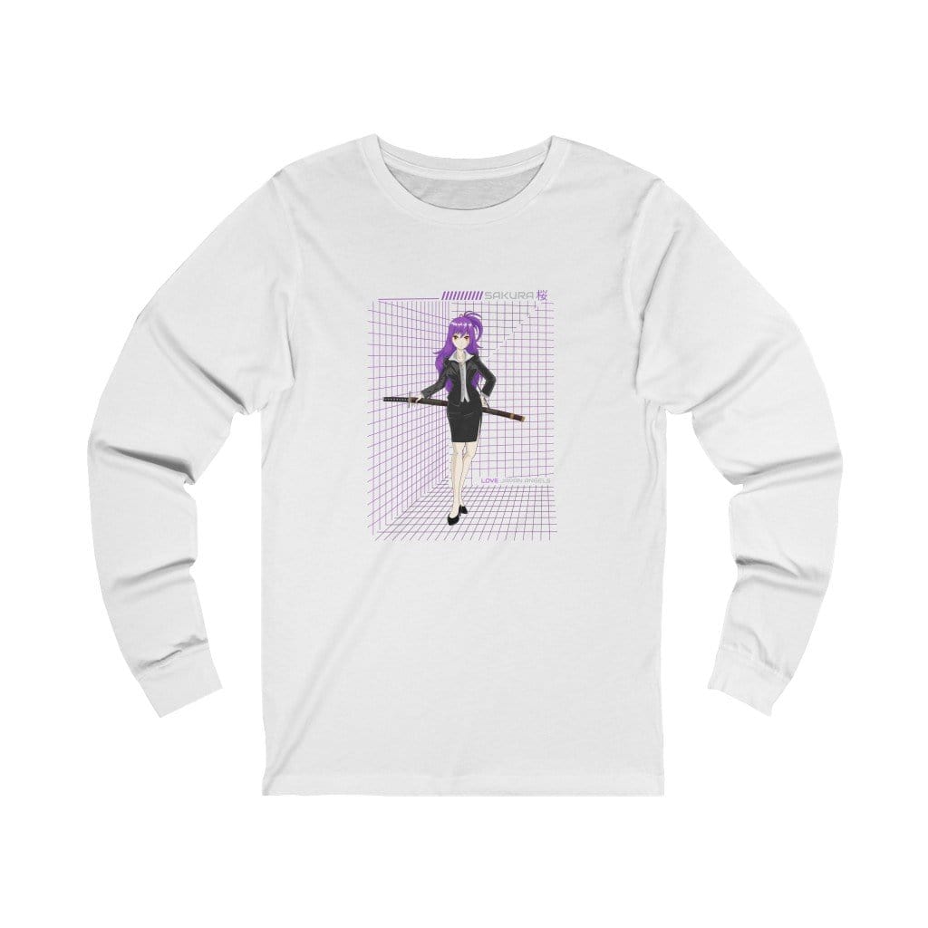 Sakura Angel Unisex Long Sleeve Tee