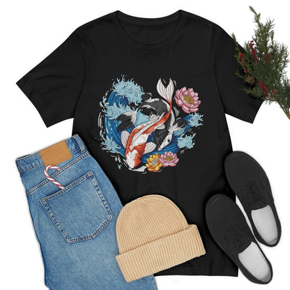 Dancing Koi Unisex Tee