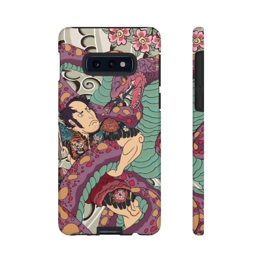 Legendary Tale Of Warrior And Serpent Impact Resist Phone Case