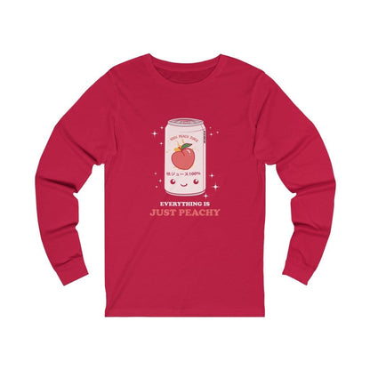 Just Peachy Unisex Long Sleeve Tee