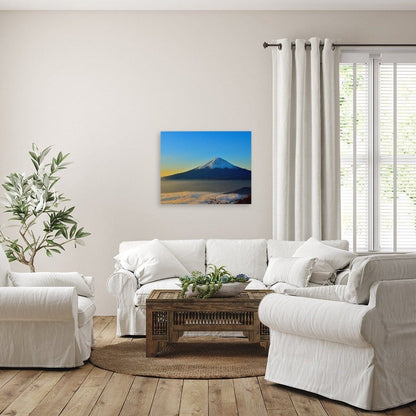 Mt Fuji Mystifying Views (Premium Canvas Art w/ 1.25" Depth Frame Ready To Hang)